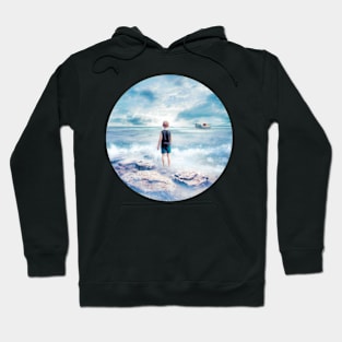 Waiting at the water's edge Hoodie